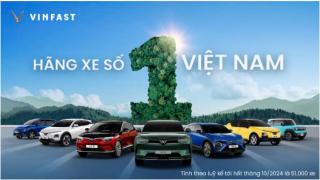 THÔNG CÁO BÁO CHÍ: VINFAST CHIẾM THỊ PHẦN SỐ 1 VIỆT NAM